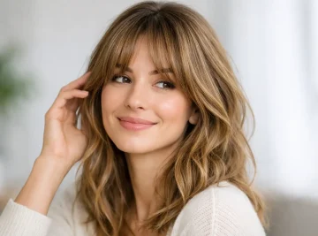 How to Style Curtain Bangs That Actually Sit Right
