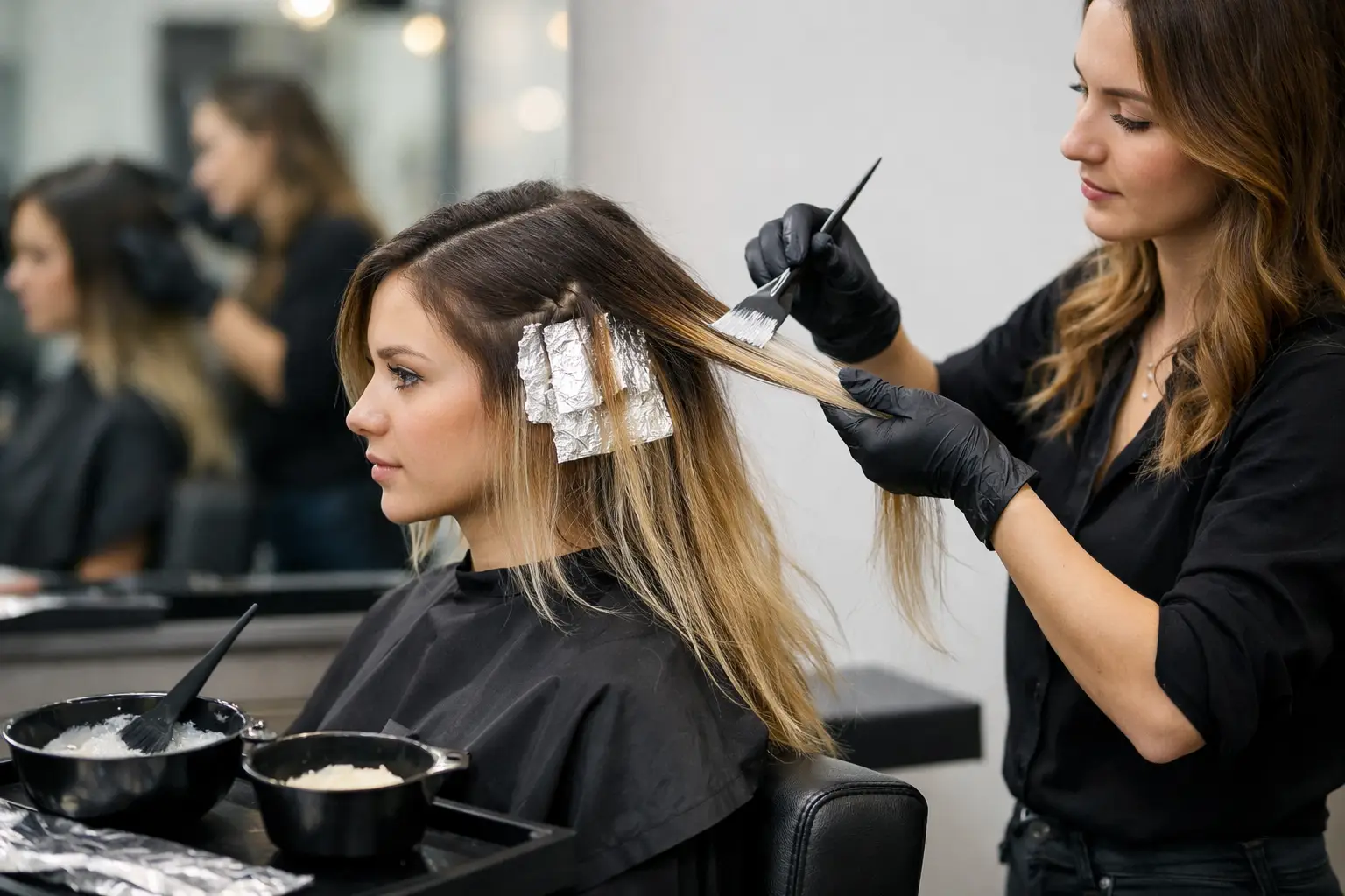 Salon Colour Correction Process Explained