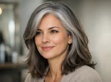 Grey Blending Hair Color That Looks Natural