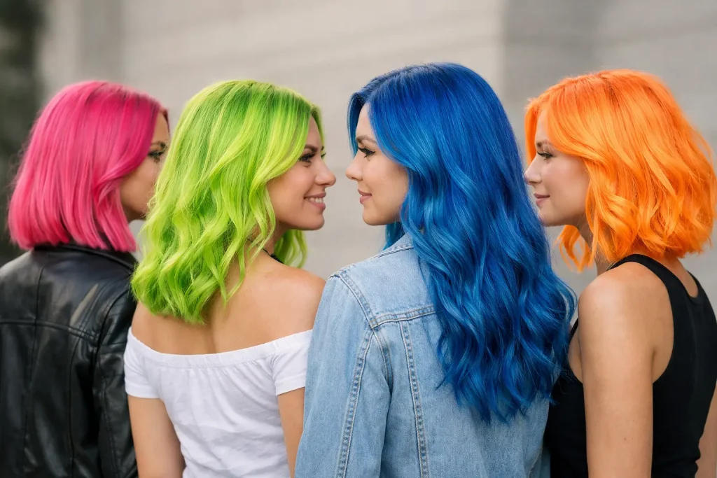 10 Neon Hair Color Ideas That Feel Wearable