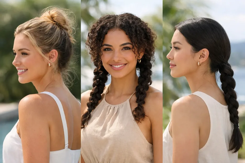 12 Best Hairstyles for Humid Weather That Last