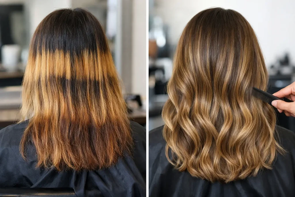 A Box Dye Repair Example From Bands to Balance