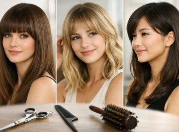 How to Choose Bangs Style for Your Features