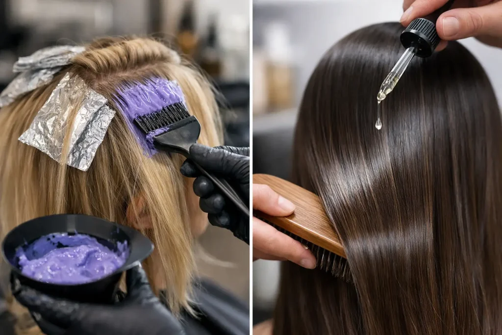 Toner Versus Gloss Treatment for Your Hair