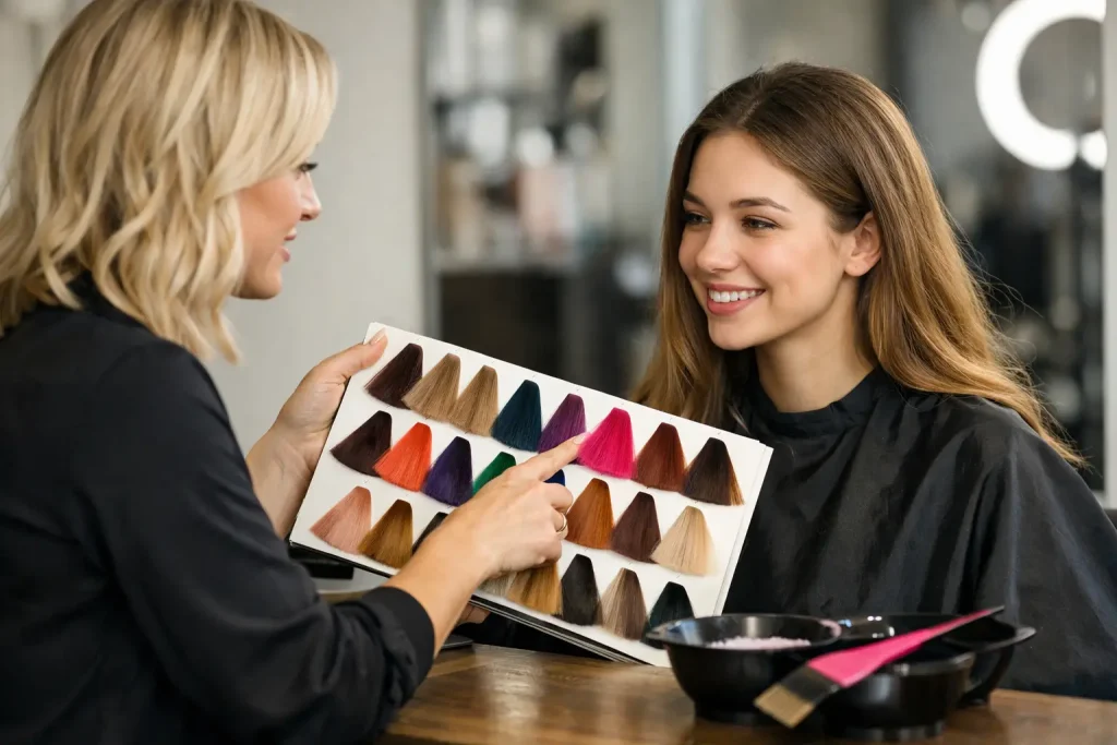 What Happens at a Creative Hair Colour Consultation?