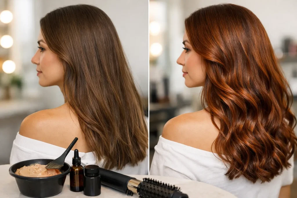 Your Brunette Copper Transformation Plan
