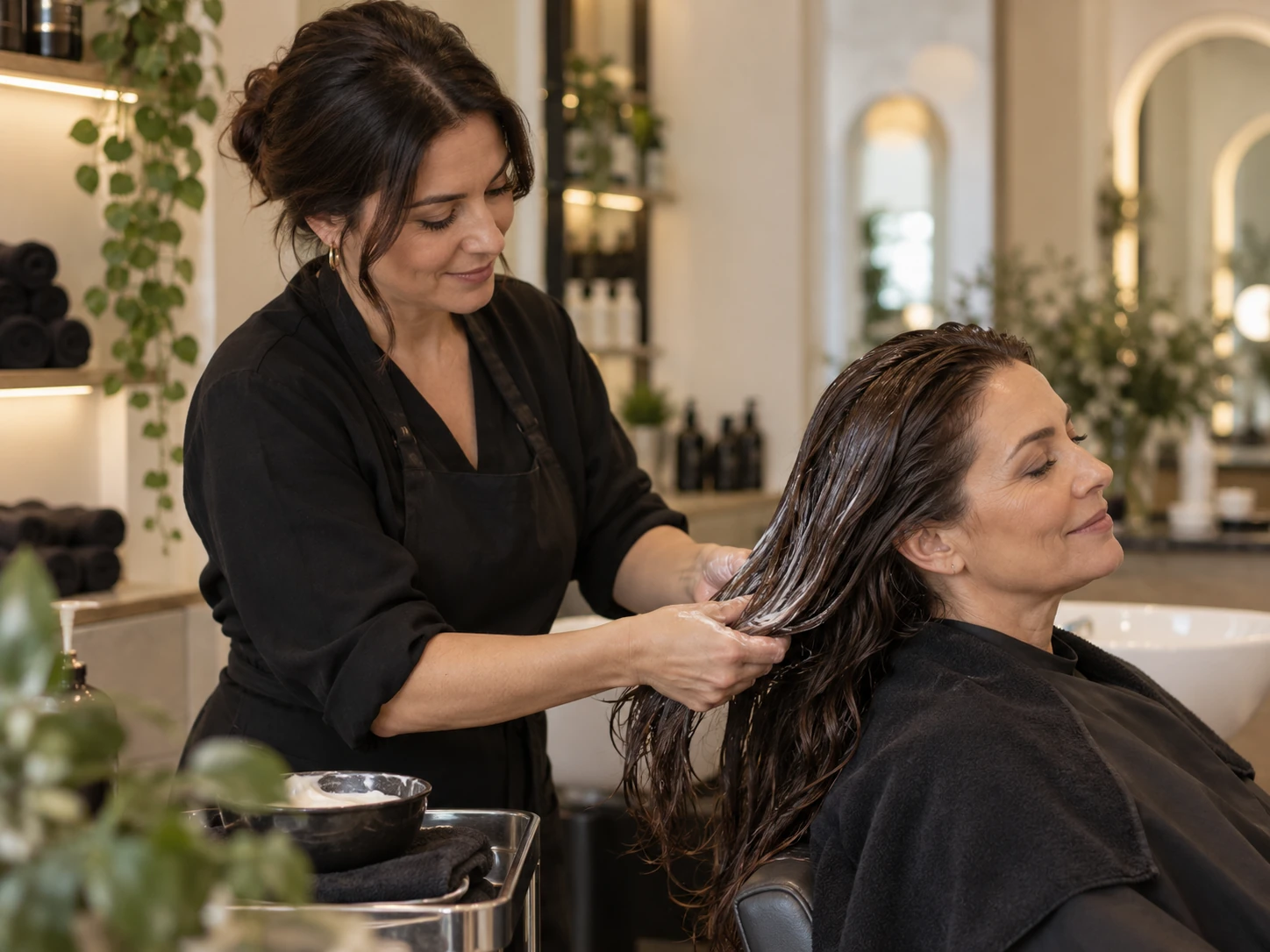 Personalised hair treatment
